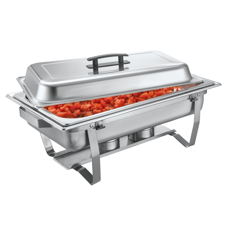 Equipo Hotel Buffet de plato de acero inoxidable de acero inoxidable.