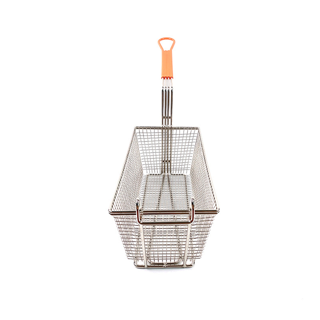 Cocina de calificación de alimentos Herramienta de cocina Fry Cesta de acero inoxidable