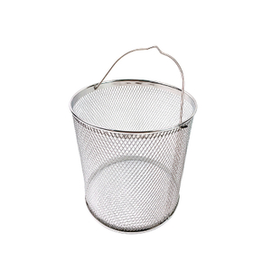 Portátil duradero de acero inoxidable mini tipo chips de canasta frita