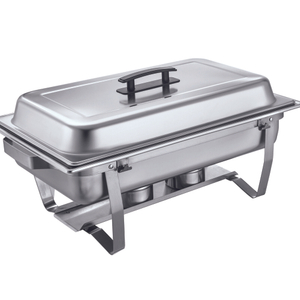 Equipo Hotel Buffet de plato de acero inoxidable de acero inoxidable.