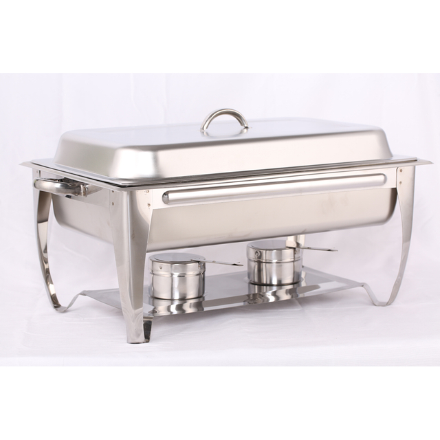 Hotel Comercial Económico Acero Inoxidable Alimento Calentador Chafing Plato