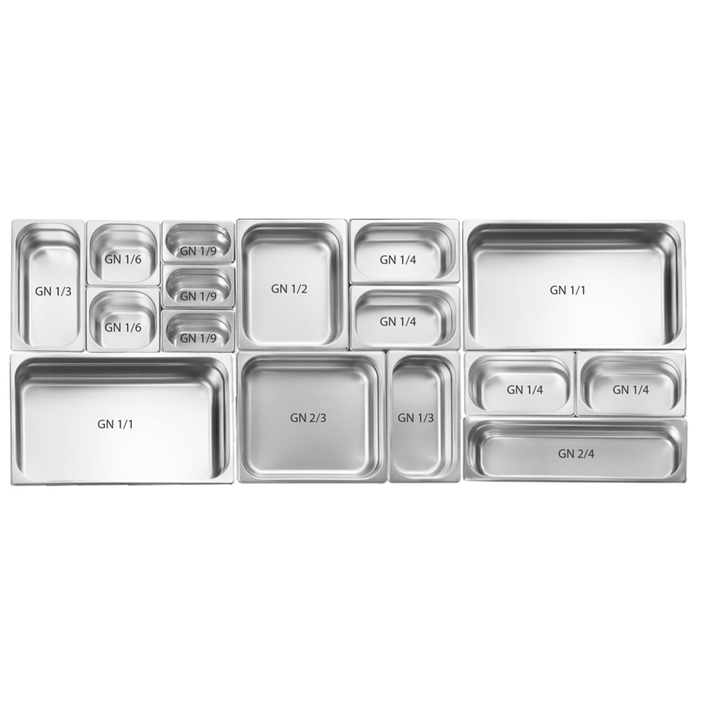 Recipiente de comida Gastronorm GN
