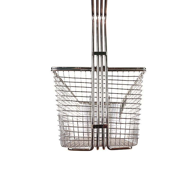 Cocina de calificación de alimentos Herramienta de cocina Fry Cesta de acero inoxidable