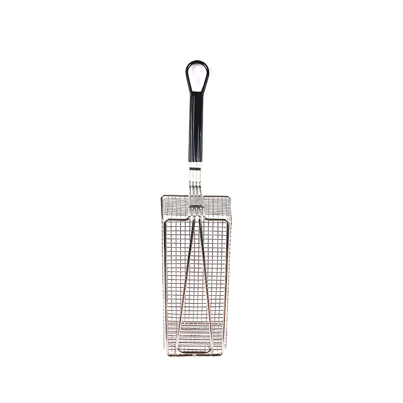 Canasta de alambre rectangular de acero inoxidable
