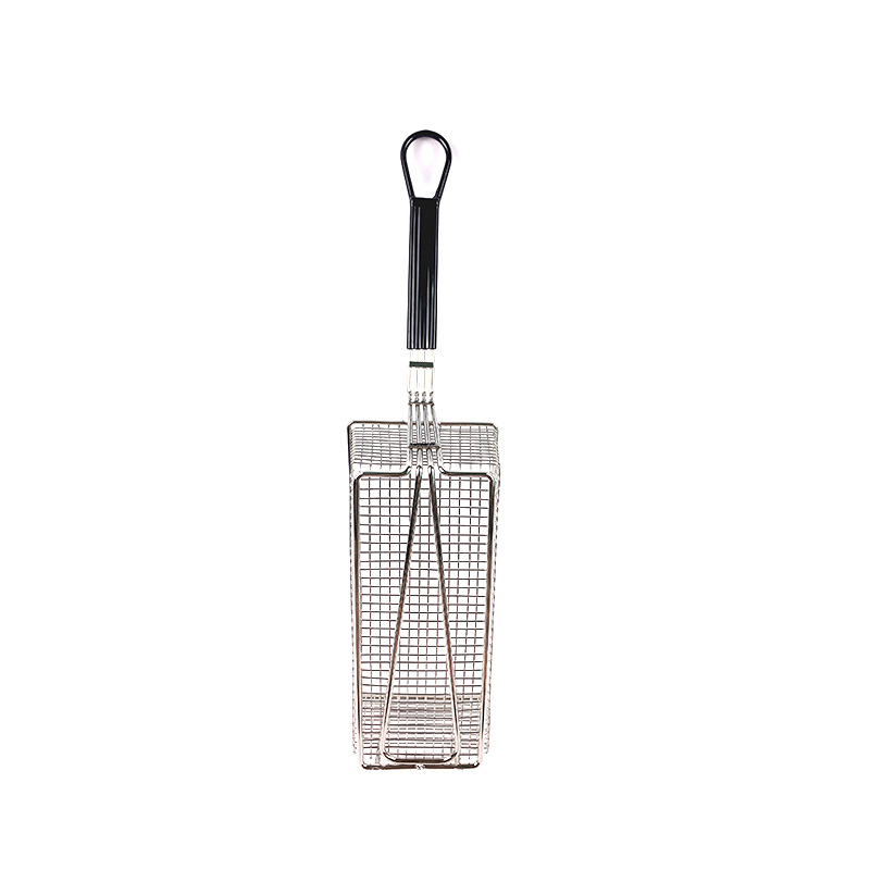 Canasta de alambre rectangular de acero inoxidable